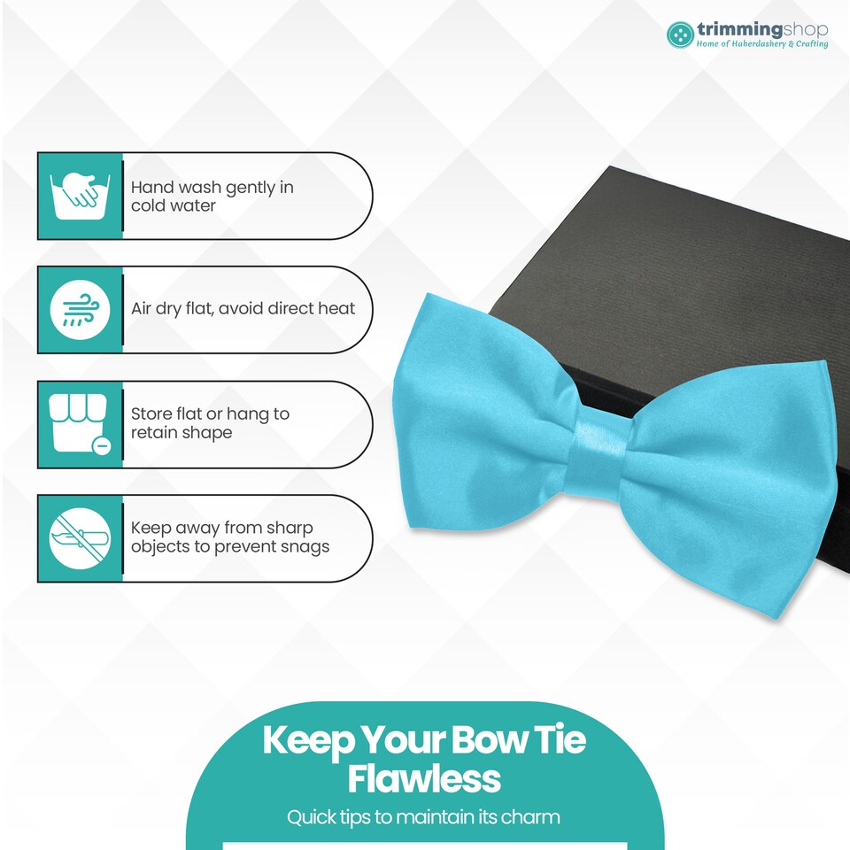 image 1 of Mens Bow Ties Colourful Plain Solid Satin Polyester Stylish Bow Ties