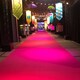 image 3 of 25 Metres Exhibition Quality Ribbed Heavy Duty Fuchsia Pink Carpet Runner 1 Metre Wide