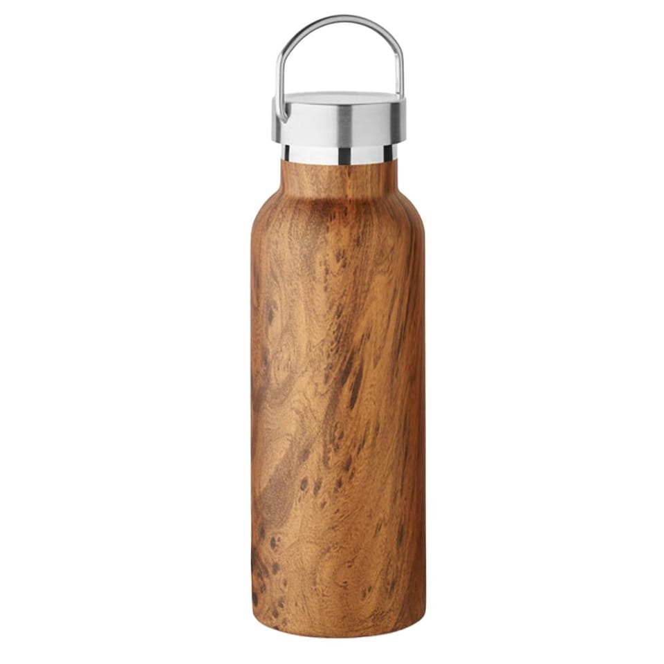 image 1 of MidOcean Namib Wood Effect 500ml Water Bottle - Brown - One Size | Brown | One Size