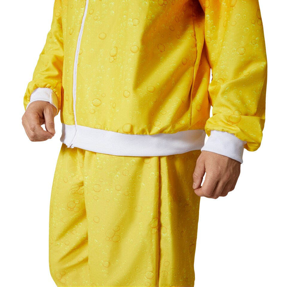 image 1 of Mens Fancy Dress Costume - Beer Tracksuit | Yellow | yellow/white | M | 1