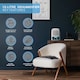 image 7 of MONHOUSE Dehumidifier 1500ml Portable, Compact & Quiet Moisture Absorber - Mini Air Dehumidifier for Home, Bedroom Damp - Electric Mould Remover - White/Blue