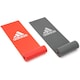 image 6 of Adidas Pilates Resistance Bands Set — 2-Level 100% Latex Bands (Light & Medium), One Size | Multi | One Size