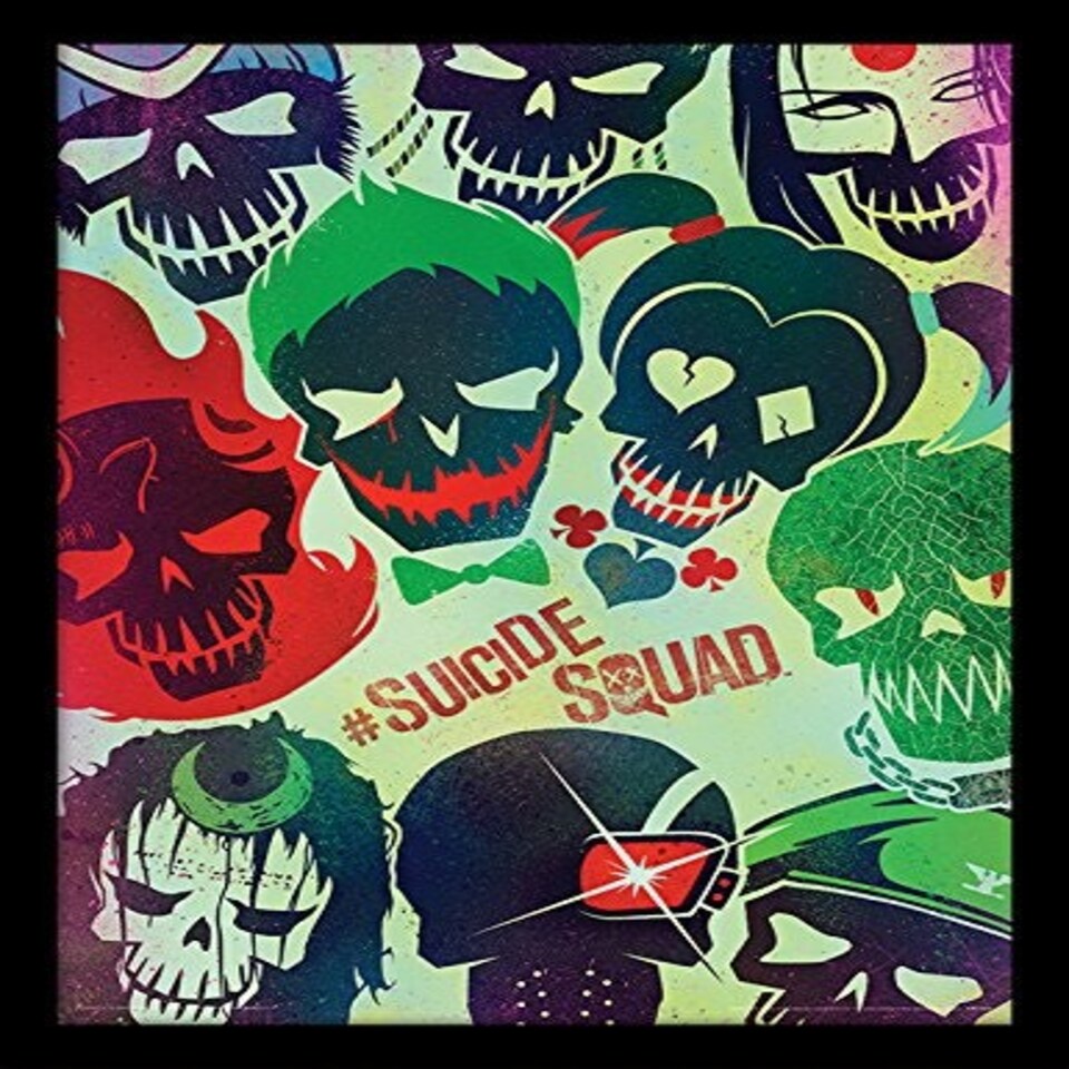 SUICIDE SQUAD (SKULLS) - MEMORABILIA RANGE - FP11798P