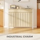 image 4 of HOMCOM Large Radiator Cover with Drawers and Vertical Slats