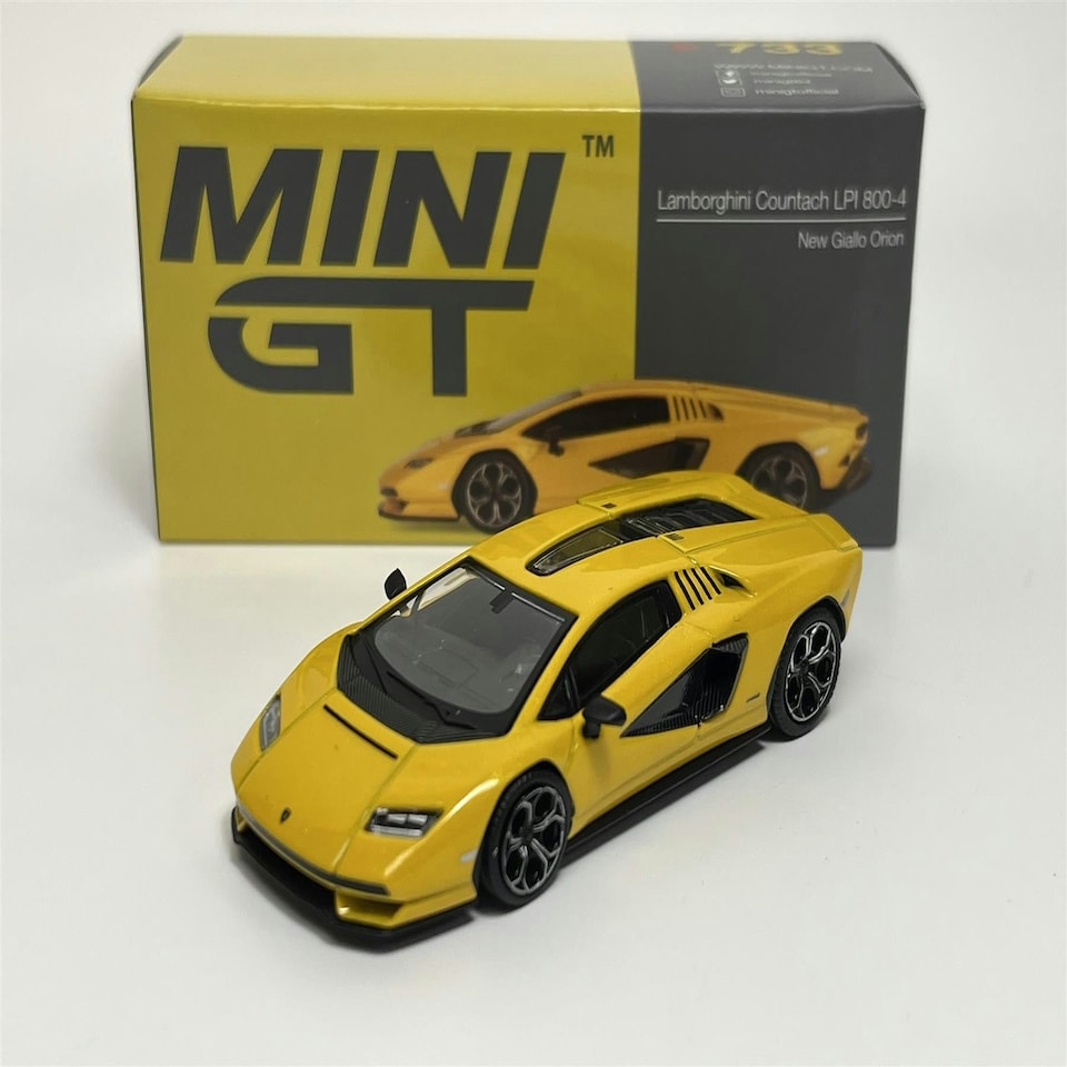 image 1 of Lamgorghini Countach LPI 800-4 New Giallo Orion LHD Mini GT MGT00733L