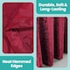 image 3 of Round Damask Table Cloth, Circular Linen Table Cover - 120 Inch
