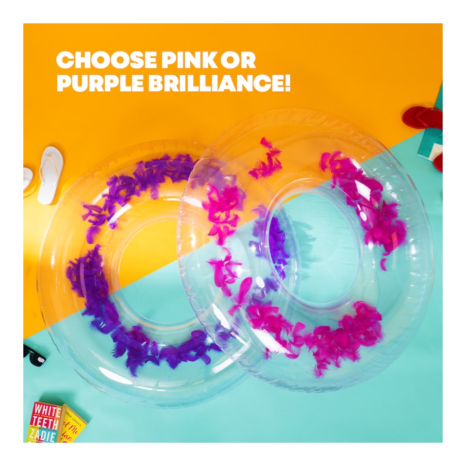 image 1 of SPLASH Large Pool Float Ring for Adults and Teenagers