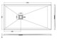 image 3 of Balterley Premium Slimline Rectangular Shower Tray | Black | Black Slate | 1