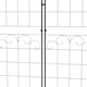 image 8 of Outsunny Set of 2 Metal Trellis for Climbing Plants, Floral Design, 50 x 180cm