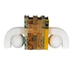 image 3 of Ashen Book Ends - Ceramic - L9 x W27 x H13 cm - White