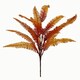image 1 of 55cm Artificial Autumn Fern Bush Plant