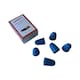 image 1 of Pack of 72 Blue No.1 Rubber Thimblettes - Medium Thimble Finger Cones