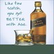 image 2 of Humorous Birthday Card Male Fine Scotch Better with Age