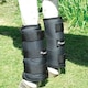 image 2 of Rhinegold Elite Half Length Travel Boots Black | Size: Pony
Colour: Black