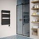image 2 of Typhoon - Black Electric Towel Rail H816mm x W500mm 300w Thermostatic WIFI
