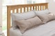 image 3 of Gladstone Super Kingsize 6ft Solid Oak Bed Frame | Brown | Super King