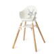 image 5 of Clair de Lune 6-in-1 High Chair - Beige/White