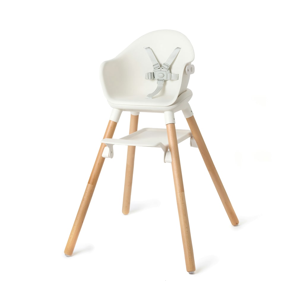 image 1 of Clair de Lune 6-in-1 High Chair - Beige/White