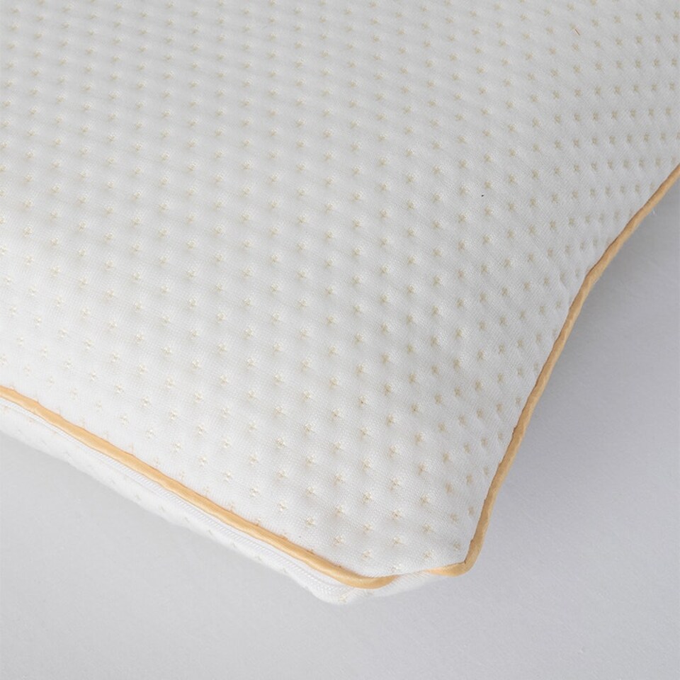 image 1 of Memory Foam Pillow Neck Support Orthopaedic Pillow White