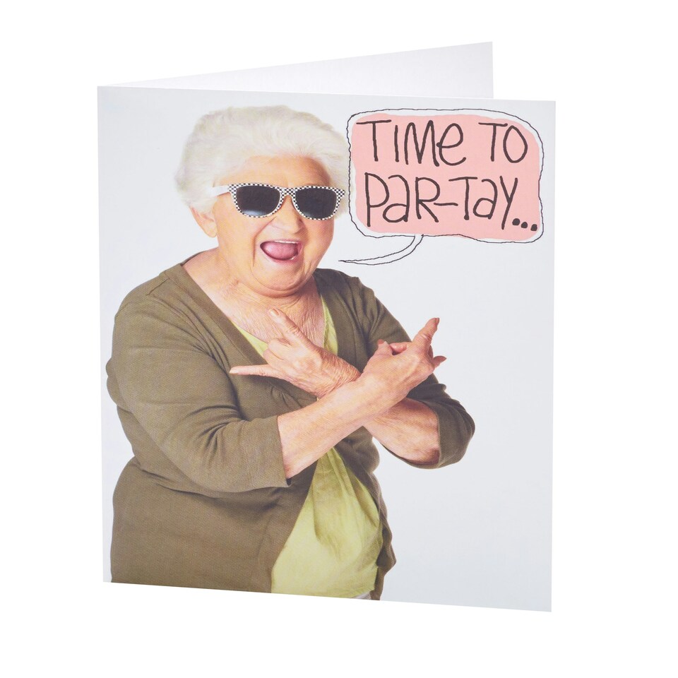 image 1 of Humour Birthday Card - Par Tay