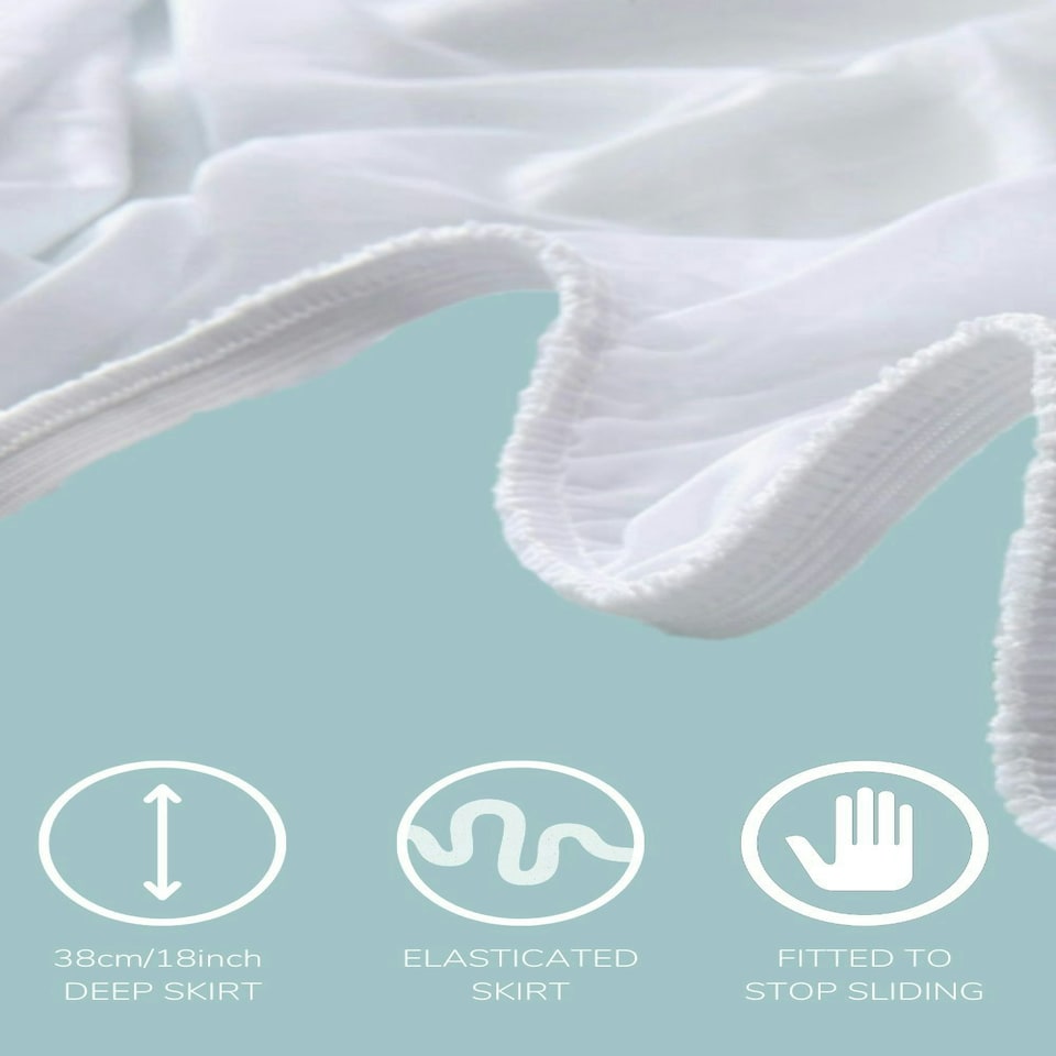 image 1 of Protector Bamboo Single Waterproof Protector