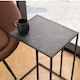image 5 of Infinity Side Table in Matt Black