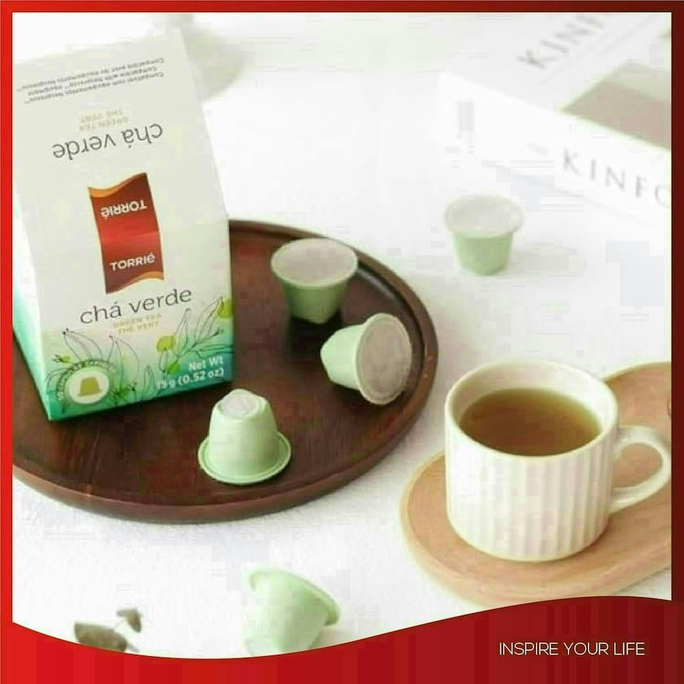 image 1 of Green Tea Nespresso ® Compatible Coffee Machine Capsules (30 Pods)