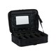 image 1 of Nanshy Travel Makeup Case with Mirror - Professional, Waterproof, Adjustable Compartments