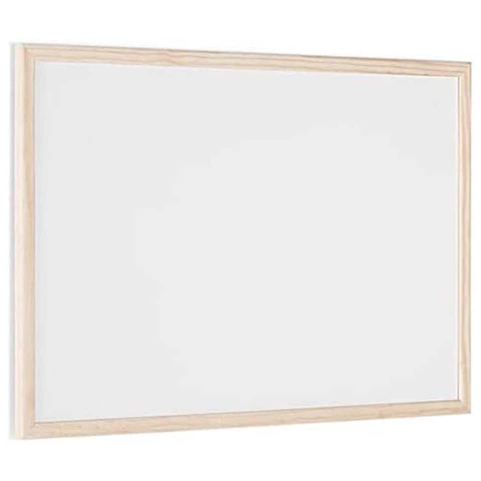 image 1 of KAV Non-Magnetic Dry Wipe Board - Dry Erase White Board as Notice Board, Memo Board, Weekly Planner, Wall Note Board with Marker