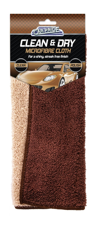 Clean and Dry Microfibre Cloth