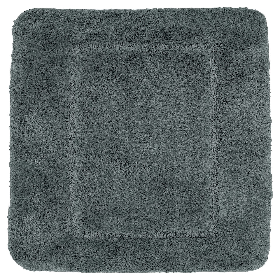 image 1 of Velosso Mayfair Microfibre Bathmat Antislip Grey | Charcoal | Bath Rug