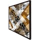 image 3 of Geometric snake skin & patterns (Picutre Frame) Brown | Oak | M