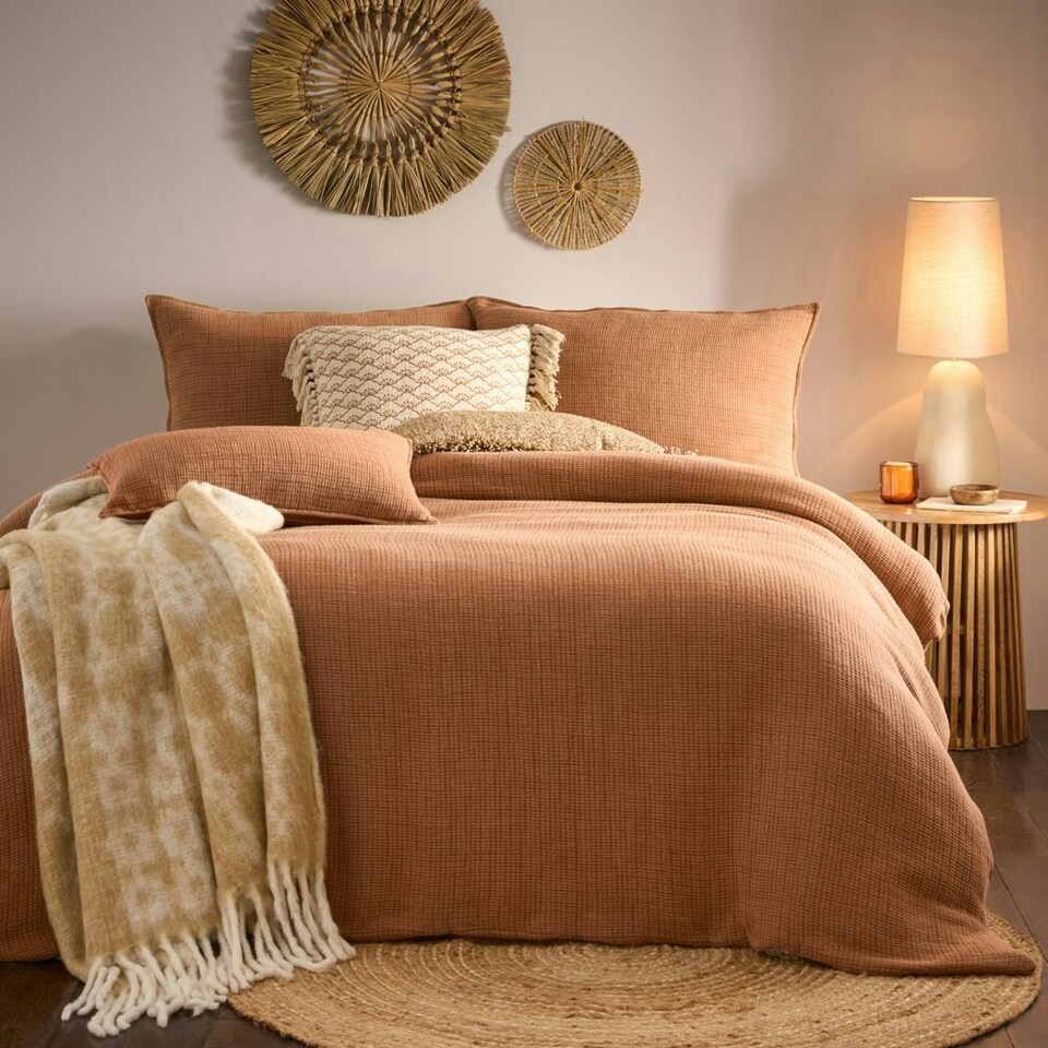 image 1 of Yard Ribble Acid Washed Super King Duvet Cover Set