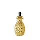 image 6 of ValueLights Contemporary Pineapple Design Gold Effect Table Lamp Base