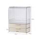 image 2 of Living and Home 3-Tier Transparent Cosmetics Storage Organizer