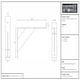 image 4 of Hammer & Tongs Gallows Style Scaffold Board Shelf Bracket - D240mm - Black