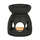 image 1 of Something Different Triple Moon Oil Burner - Black - One Size