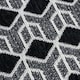 image 4 of JVL Allure Machine Washable Entrance Runner Doormat, 50x150cm - Black