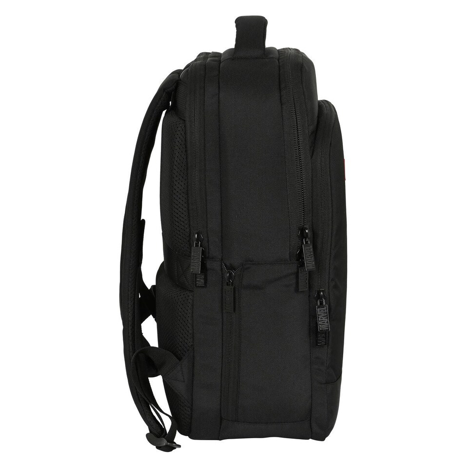 image 1 of Rucksack for Laptop and Tablet with USB Output Marvel Black N/A | N/A | One Size