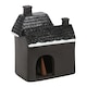 image 2 of Something Different Merry Cryptmas Incense Cone Holder - Black/White - One Size