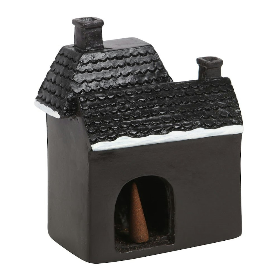image 1 of Something Different Merry Cryptmas Incense Cone Holder - Black/White - One Size