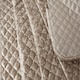 image 4 of Elysium Bedspread Mink Brown | Brown