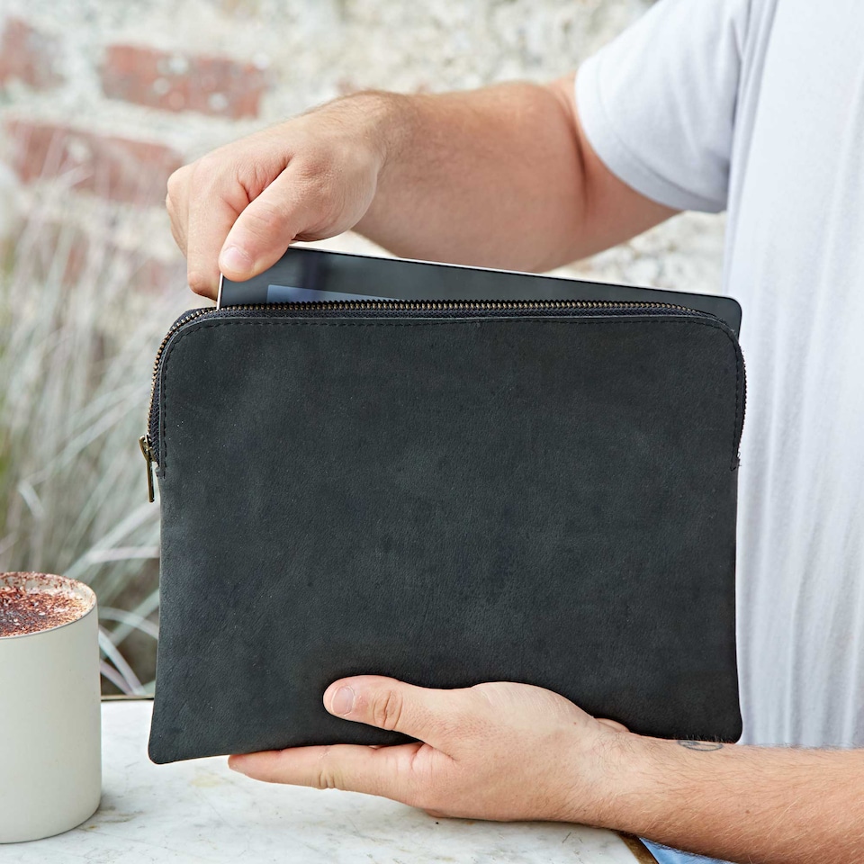 image 1 of Buffalo Leather Tablet Case