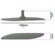 image 3 of SPARES2GO Lower Spray Arm for Electrolux ESF ESI ESL JSI Dishwasher (340mm)