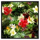 image 2 of Tropical foliage (Picutre Frame) Brown | L