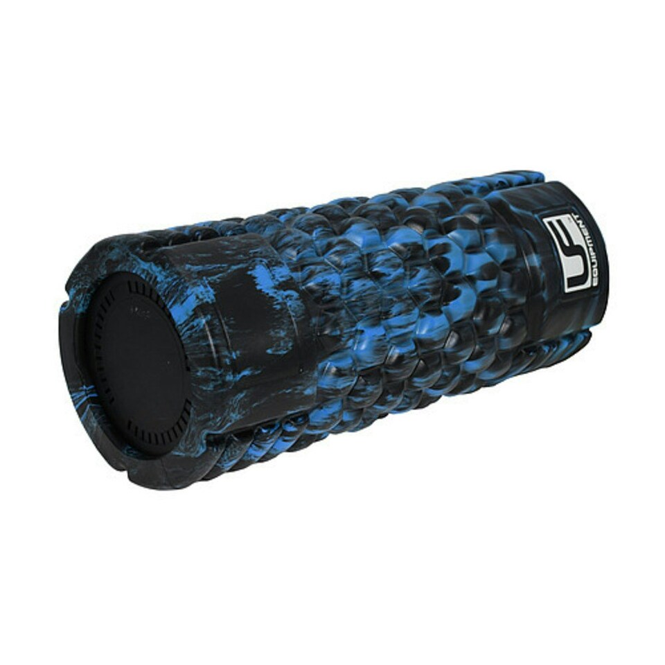 image 1 of Urban Fitness Vibrating Foam Roller - Black/Blue - One Size