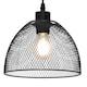 image 1 of Cassidy - Medium Black Mesh Easy Fit Metal Pendant Shade | Black | Medium | 1