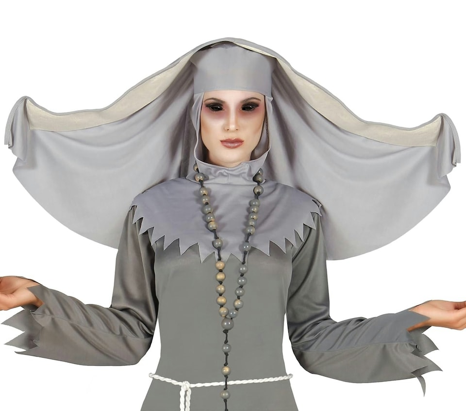 image 1 of Fancy Dress Adult Diabolic Nun - L
