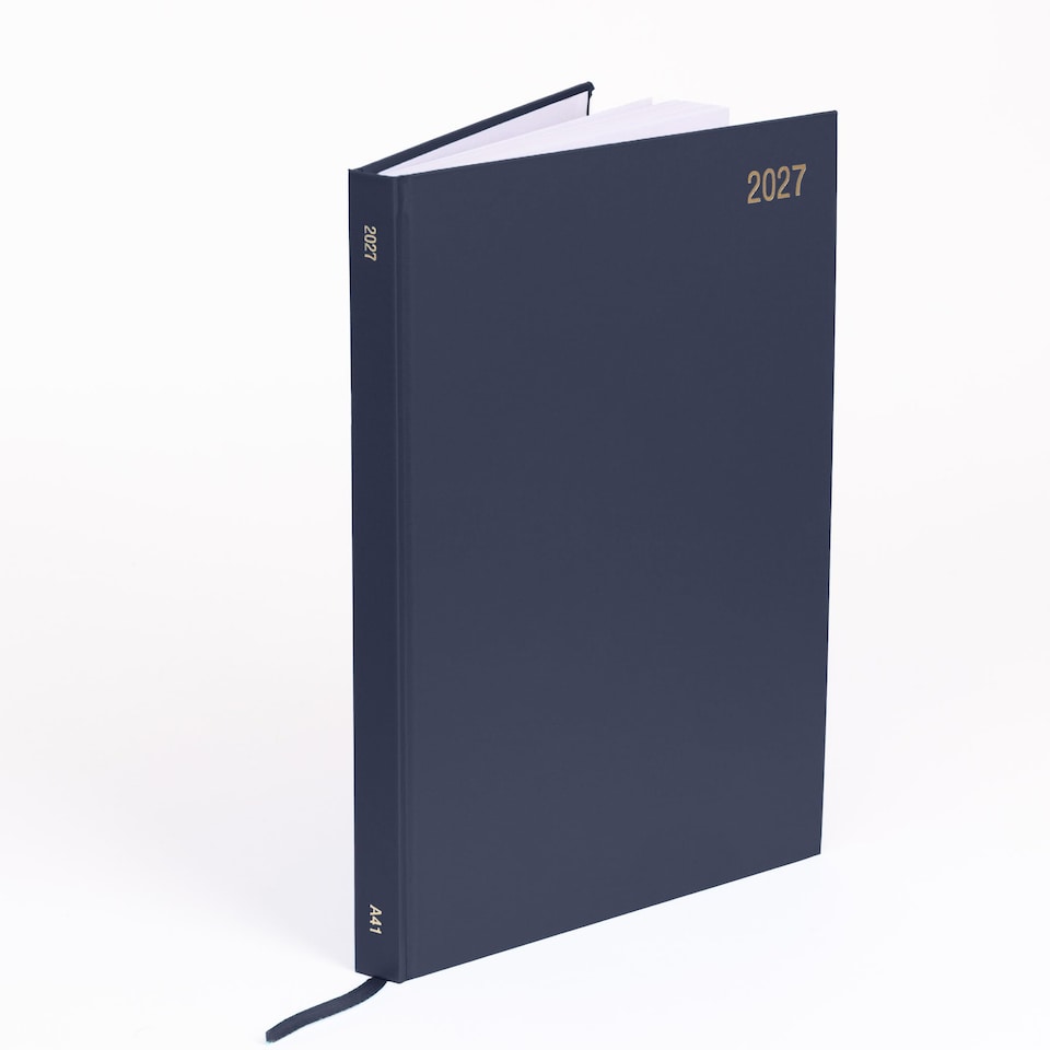 image 1 of evelay 2027 Page a Day Diary A4 Navy