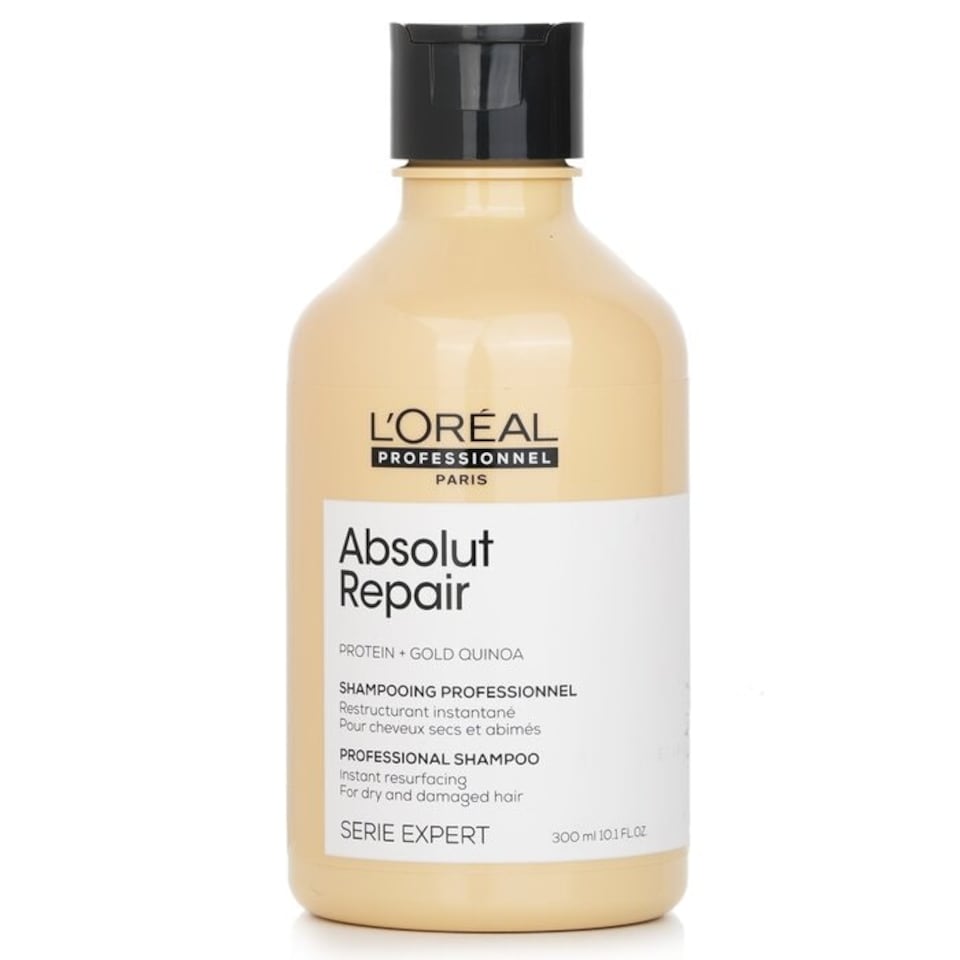 image 1 of Professionnel Serie Expert - Absolut Repair Protein + Gold Quinoa Instant Resurfacing Shampoo - 300 ml/10.1Oz